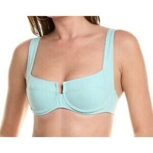 L Space Pool Camellia Bikini Top S NWT